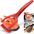 2 in 1 Spatula and Tongs Ultimate Egg Spatula Flipper and More High Temperature Resistant Nylon Omelette Spatula Grip, Flip, and Serve with Ease (...