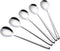 Stainless Steel Soup Spoons Long Handled Spoons Silver Pack of 5...