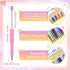 60 Pieces Plastic Beadable Pen Bead Ballpoint Pen Black Ink Beaded Pens for Kids Students Presents Office School Supplies (Candy Color,Classic)...