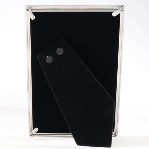 Lawrence Frames Metal Picture Frame with Hammer Effect, 4x6, Silver...