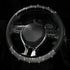 Bling Steering Wheel Cover, Bling Crystal Rhinestone Car Steering Cover Universal 14.2-15.3 inch Glitter Car Wheel Cover Sparkling Accessories for...