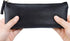 MROCO Pencil Case Black Pencil Bag PU Leather Pen Case Small Zipper Pouch for Pencils, Pens, Markers, Makeups, Change, Coins...