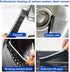 Hard Bristle Crevice Cleaning Brush - Multifunctional Gap Cleaning Brush, Cleaning Tools for Household Use, Home, Kitchen, Bathroom, Window, Vehic...