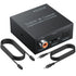 PROZOR 192K Bi-directional Coaxial Optical Converter, Optical SPDIF Toslink to Coaxial, or Coaxial to Optical SPDIF Toslink, Support DTS/Dolby-AC3...