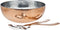 Godinger Hammered Bowl with server, Copper, 12 ounces...