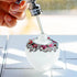 YU FENG Dragonfly Decorative Glass Perfume Bottle Jeweled Enameled Fancy Crystal Perfume Holder Scent Bottles Empty Refillable(Red,40ml)...