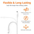 Amazon Basics - 1-Pack USB-A to Lightning ABS Charger Cable, MFi Certified for Apple iPhone 14 13 12 11 X Xs Pro, Pro Max, Plus, iPad, 10,000 Bend...