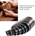 8Pcs Leather Cutting Teardrop Shape Leather Cutting Die Set Manual Punching DIY Craft Tools Alloy Steel for Layered Fabric Leather with Storage Bo...