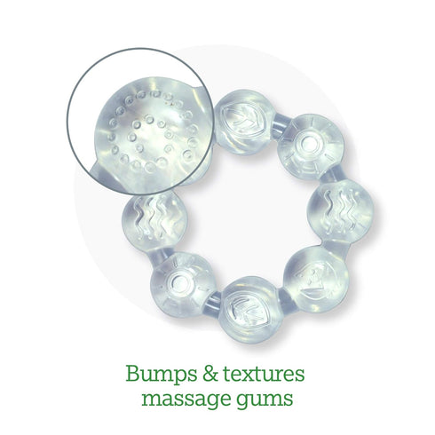 Green Sprouts Cool Ring Teether (2 Pack) Clear - 6mo+...