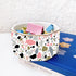 Ceramic Paper Clip Holder Gold Line Paper Clip Dispenser Organizer for Desk Cute Terrazzo Marble Pattern Office Binder Clip Holder Bobby Pin and H...