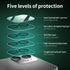 NEW'C 4 Pack, 2 Pack Screen Protector for iPhone 11 + 2 Pack Camera Lens Protector, Sensor Protection,Case Friendly Tempered Glass Film...