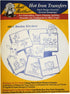 Aunt Martha's Iron On Transfer Patterns for Stitching, Embroidery or Fabric Painting, Patterns for Tea Towels/Kitchen Decor, Set of 5...