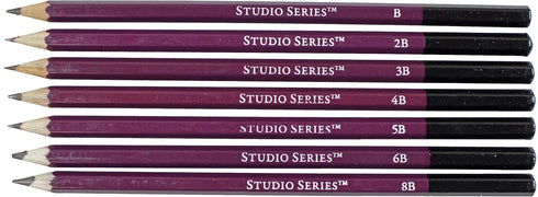 Studio Series 25-Piece Sketch & Drawing Pencil Set (Artist's Pencil & Charcoal Set)...