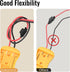 2PCS 20V Battery Adapter for Dewalt Power Wheel Battery Adapter Battery Converter Kit 12 AWG Wire with Fuses and Connectors for Robotic RC Car Toy...