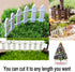 4 Pack 35.4 Inche Long Fairy Garden Fence, White Wood Picket Fence, Decorative Fence for Miniature Garden, Fairy Garden Ornaments, Wooden Crafts D...