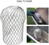 4 Pack Gutter Guards, Gutter Downspout Guard, Expand Aluminum Gutter Guard Strainer Filter, Gutter Downspout Protectors, Stops Blockage Leaves Deb...