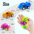 50 Mini Pull Back Cars for Kids 3-5 Years Old,Car Party Favors Toys Bulk Vehicle Set - Micro Preschool Cars for Goodie Bags, Treasure Box, Classro...