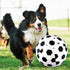 Juome Herding Ball for Dogs, 10" Dog Herding Balls with Soccer Cloth Cover Hand Pump, Interactive Dog Toys for Small & Medium Dogs...