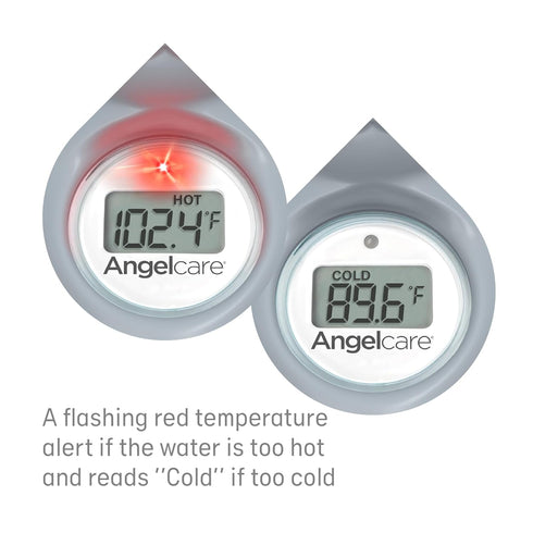 Angelcare Baby Bath & Room Thermometer - Happy Seal, Grey, BT-01-SEAL-US...