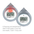 Angelcare Baby Bath & Room Thermometer - Happy Seal, Grey, BT-01-SEAL-US...