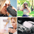 12 oz Stainless Steel Vacuum Insulated Tumbler - Coffee Travel Mug Spill Proof with Lid - Thermos Cup for Keep Hot/Ice Coffee,Tea and Beer (Black)...