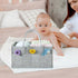 PandaEar Baby Diaper Caddy Organizer, Portable Diaper Holder Organizer Nursery Storage Basket for Wipes & baby stuff, Collapsible Baby Organizer w...