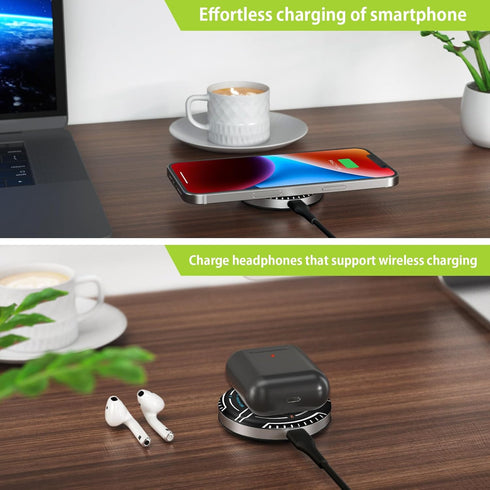 Wireless Charger (15W),Fast Wireless Charging Pad Compatible with iPhone 15/Plus/Pro Max/14/13/12/11,Samsung Galaxy S22/S21/S20(NO AC Adapter)......
