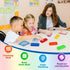 Ten-Frame Math Manipulative for Elementary,Counting Number Math Games, Montessori Educational Toy for Kindergarten Classroom Kids 3 4 5 Year Old (...