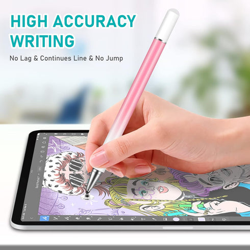 Stylus Pens for Touch Screens, 3 Pack Disc Universal Stylus Pen for iPad pro/Mini/Air/iPhone/Android/Microsoft Tablets and All Capacitive Touch Sc...