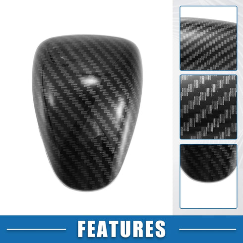 X AUTOHAUX Car Gear Shifting Knob Cover Trim ABS Carbon Fiber Pattern for Honda Accord Sedan 9th Gen 2013-2017...