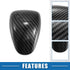 X AUTOHAUX Car Gear Shifting Knob Cover Trim ABS Carbon Fiber Pattern for Honda Accord Sedan 9th Gen 2013-2017...