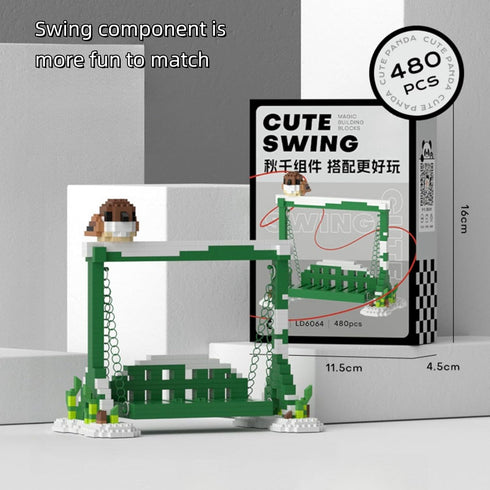 Mini Building Blocks Panda Sets Cute Micro Mini Panda Building Bricks for Adults Micro Nano Bricks Perfect Party Favors for Teenagers. (480 PCS)...