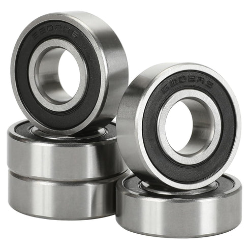 GREHUA Mini Bike Wheel Bearing Front and Rear for Coleman CT200U Trail 200 BT200X CT200U-EX Baja Warrior MB165 Massimo MB200 Predator 212cc 196cc ...