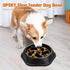 UPSKY Slow Feeder Dog Bowl Anti-Chocking Slower Feeding Dog Puzzle Bowl, Interactive Bloat Stop Dog Food Bowl Dishes Non-Slide Dog Lick Treat Bowl...