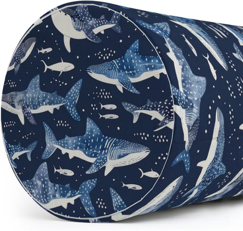 Laundry Basket Whale Shark Collapsible Laundry Hamper with Handles Clothes Storage Bin for Household Bedroom Bathroom College Dorms...