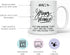 YouNique Designs Here's to Strong Women Mug, Funny Mug, Coffee Cup, Mug, Funny Mugs, Coffee Lover, Coffee Cup Gift, Gift Ideas for Coworkers, Gift...