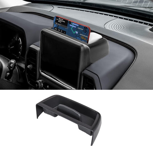 Center Console Dash Storage Tray Compatible with 2021 2022 2023 2024 Ford Bronco Sport CX430 Console Dashboard Organizer Box Phone Holder Insert S...