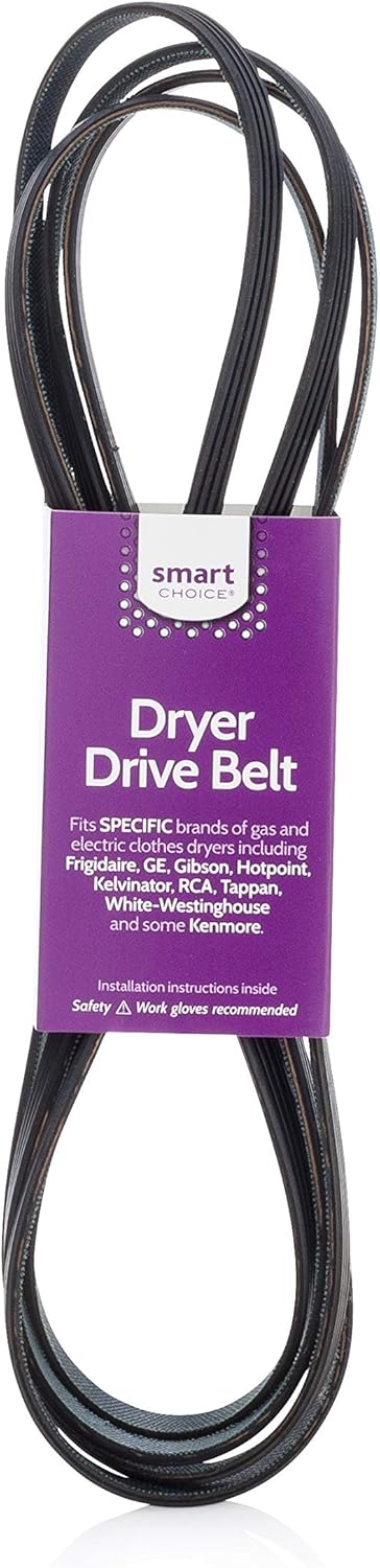 Smart Choice Dryer Belt, Black, 87.75 Inches...