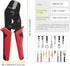 Crimping Tool for Non-Insulated Open Barrel Terminals & Receptacles,Wire Crimper,Wire Crimping Tool, Electrical Crimping Tool for AWG 23-16 (0.25-...