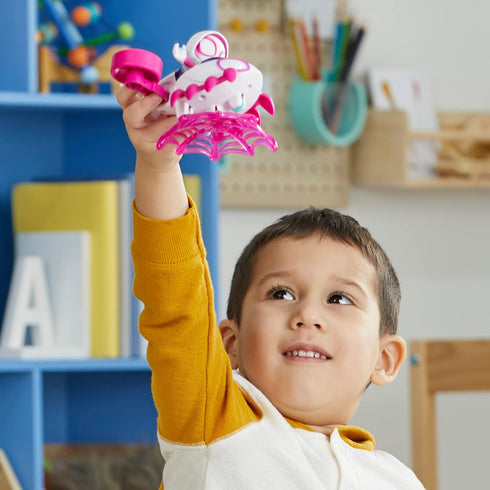 Spidey and His Amazing Friends Marvel Ghost-Spider Copter Set, 4-Inch Scale Action Figure with Vehicle and Accessory, Marvel Toys, Preschool Toys,...