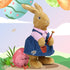 BenBen Easter Bunny Stuffed Animal, 12” Brown Rabbit Plush for Home Decor, Rabbit Stuffed Animal Wearing Pink Clothes for Kids, Gifts for Birthday...