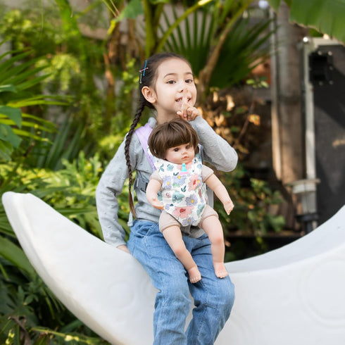 GAGAKU Baby Doll Carrier for Kids Stuffed Animal Carrier Reborn Baby Carrier with Adjustable Straps for American Girl Doll Bitty Baby Doll Accesso...