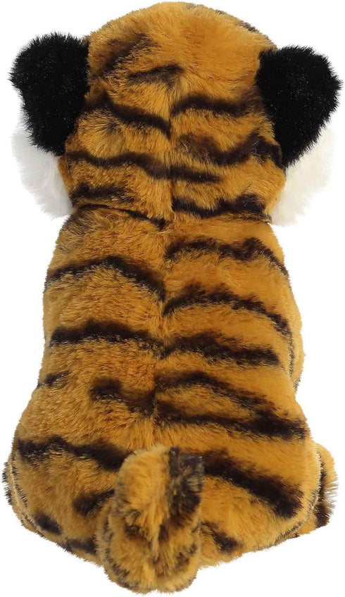 Aurora® Eco-Friendly Eco Nation™ Bengal Tiger Stuffed Animal - Environmental Consciousness - Recycled Materials - Orange 9 Inches...