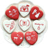 5 Pieces Heart Cookie Cutter 3.95", 3.35", 2.75", 2.36",1.37" Valentine’s Day Cookie Cutters for Baking and Decorating Anniversary, Bridal, Engage...