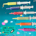 10pack 20ml Plastic Syringes with Measurement for Feeding Pets ,Liquid Scientific Labs,Watering,Dispensing Lip-gloss, without Needle with Cap...