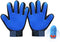 1TO3GO?Upgrade? Pet Grooming Gloves, Dog Washing Gloves for Bathing, Pet Hair Remover Gloves for Dogs, Cats and Horses with 185 Silicons Tips suit...