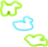 Kare & Kind® Set of 20pcs Smart Dough Tools Kit with Models and Molds (Animals, Tractor, Truck, People)...