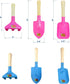 MTB SUPPLY Kids Gardening Tool Sets Plate Print Decoration, 6 Piece (Pink+Blue), Kids Garden Tool Set Kids Shovel Set, Beach Shovel Sandbox Play T...