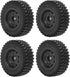 4PCS Plastic Rubber Tire Wheel Tyre Spare Parts Fit for C54 RC Model Cars...