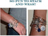 Hidden Hollow Beads Women's Made In USA Stainless Steel Message Charm Expandable Wire Bangle Bracelet, Popular, Stylish and Trendy, Arrives in a G...